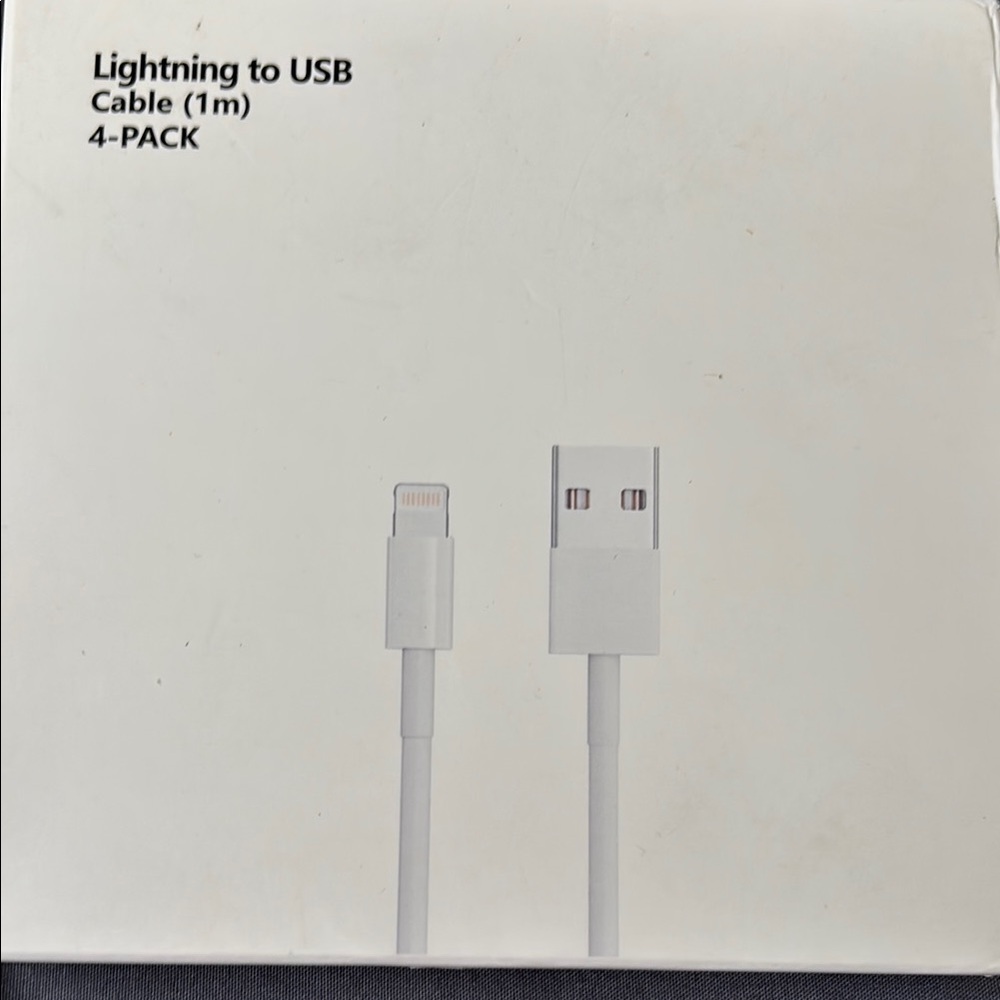 Lightning to USB Cable 4-Pack
